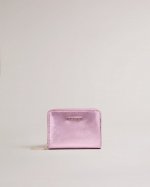 Lilleee Small Zip Around Leather Purse