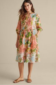 Bellicia Embroidered Midi Dress