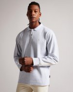 Jermyn Long Sleeve Rugby Polo Shirt