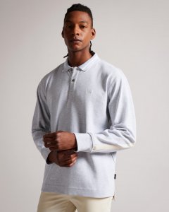 Jermyn Long Sleeve Rugby Polo Shirt