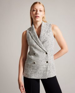 Bellaj Dogtooth Boucle Vest