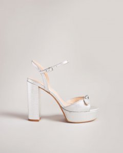 Kayllah Bow Detail Platform Sandals