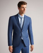 Camdejs Slim Light Blue Suit Jacket