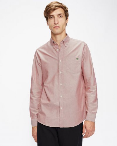 Caplet Long Sleeve Oxford Shirt