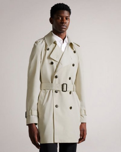 Brilley Mid Length Packaway Trench Coat