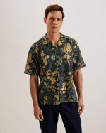 Moselle Short Sleeve Floral Print Shirt