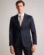 Owenj Wool Tonal Check Suit Jacket