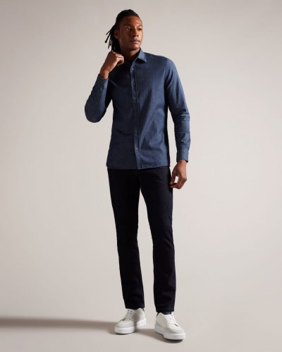 Loders Long Sleeve Denim Shirt