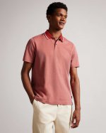 Arts Mini Jacquard Stitch Polo Shirt