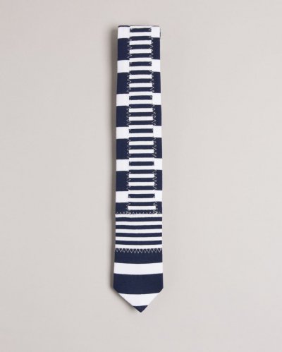 Combahe Jersey Striped Tie