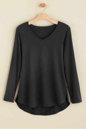 Isabel Pima Long Sleeve Tee