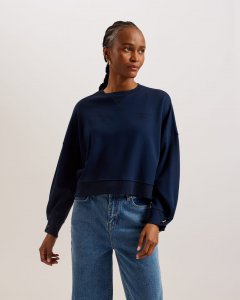 Orietta Sweatshirt With Pleat Detail