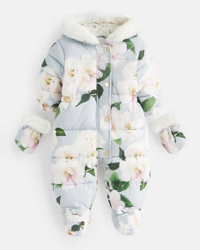 Habibah Floral Snowsuit