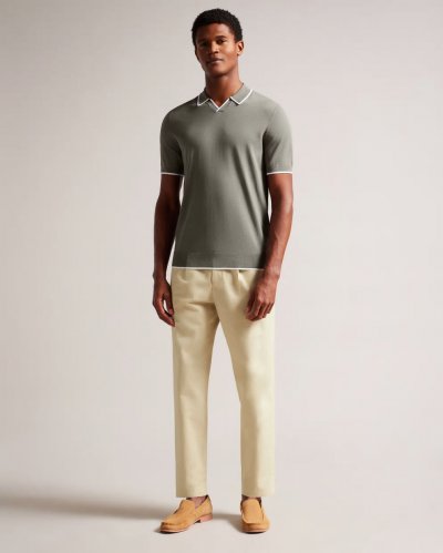 Vedra Tapered Leg Tailored Trousers