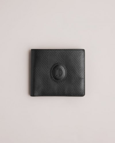 Glassko House Check Leather Bifold Wallet