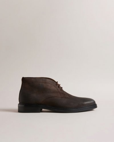 Anddrew Polished Suede Chukka Boots