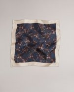 Leefpok Silk Floral Pocket Square