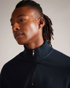 Morric Half Zip Funnel Neck Jumper