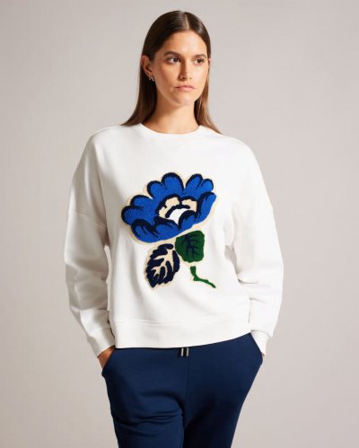 Karlaih Flower Embellished Jumper