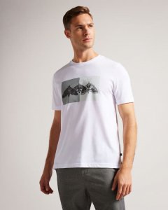 Rewild Short Sleeve Regular Fit Moth Print T-Shirt