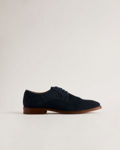 Rregent Textured Leather Derby Shoes