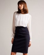 Lizzata Pencil skirt midi dress