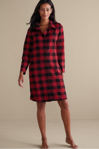 Mad About Plaid Sleep Dress