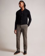 Chilwel Irvine Slim Fit Check Trousers