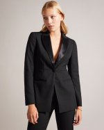 Ariaal Single Breasted Tuxedo Blazer