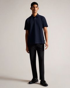 Bute Short Sleeve Regular Fit Textured Polo Shirt