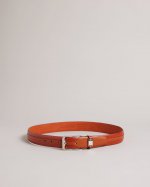 Siymon Mixed Texture Leather Belt