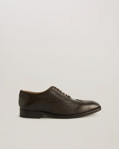 Amaiss Formal Leather Brogue Shoes