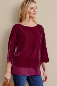 Millie Velvet Tunic