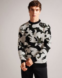 Ozier Floral Merino Wool Jumper