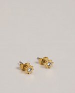 Celstar Celestial Crystal Star Stud Earring