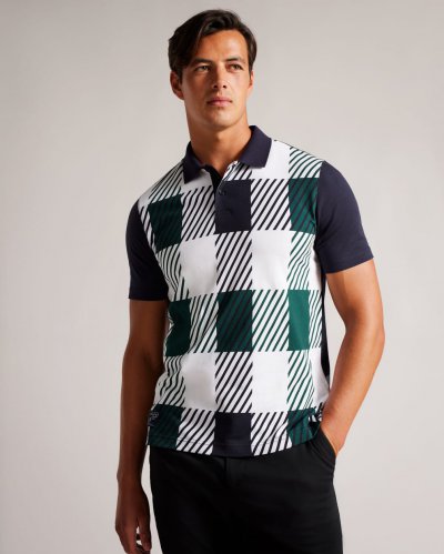 Pollaid Short Sleeve House Check Polo Shirt