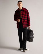 Nutley Check Wool Overshirt