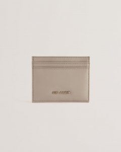 Garcina Branded Leather Card Holder