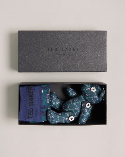 Perriia Socks And Teddy Gift Set - Click Image to Close