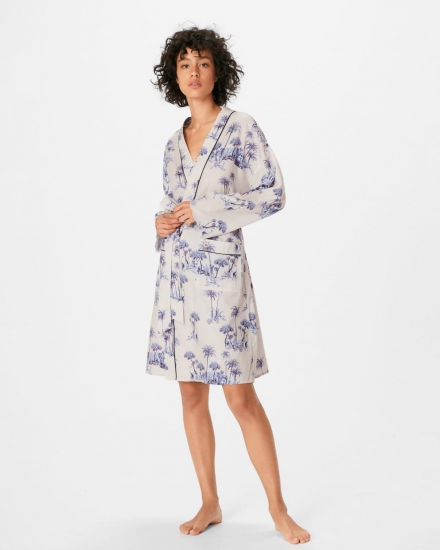 Tachie Printed Robe - Click Image to Close