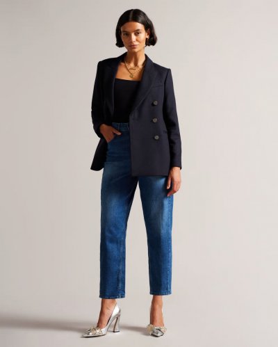 Owain Relaxed Fit Double Breasted Blazer