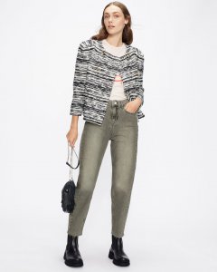 Zaira Barrel Leg Denim Jean