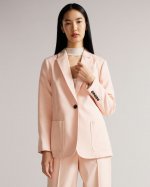 Kaisa Single Breasted Blazer With Notched Lapel