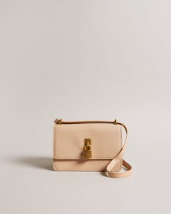 Ssloane Leather Padlock Mini Shoulder Bag