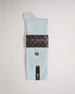 Boelow Flower Embroidery Socks