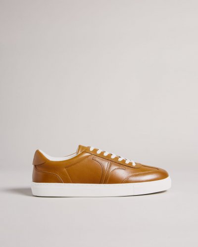 Robertt Retro Leather Trainers