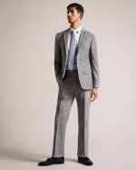 Elgolts Wool Blend Check Trousers