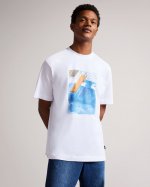 Arafura Short Sleeve Graphic Oversized T-Shirt