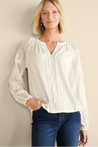 Enya Embroidered Top