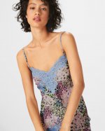 Averly Floral Cami With Lace Detail